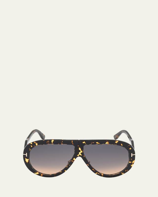 Troy Acetate Shield Sunglasses