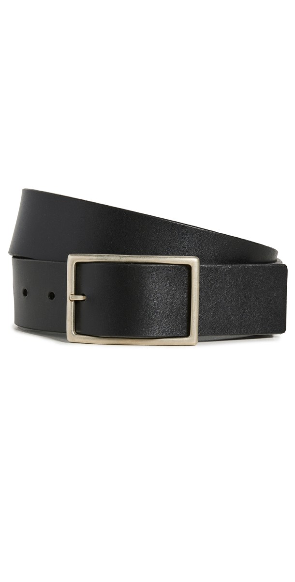 Janessa Leone Belt 05-Silver Sliver/Black