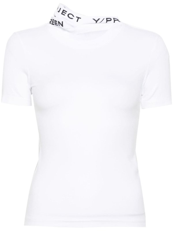 Evergreen triple-collar T-shirt