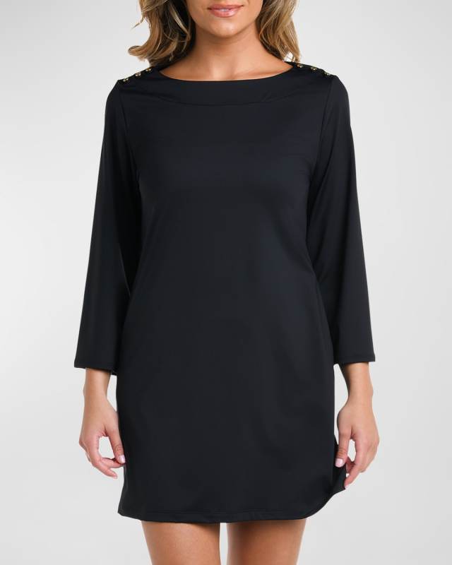 Slinky Boat-Neck Tunic