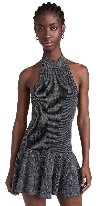 Retrofête Quinn Dressetallic Black/Silv