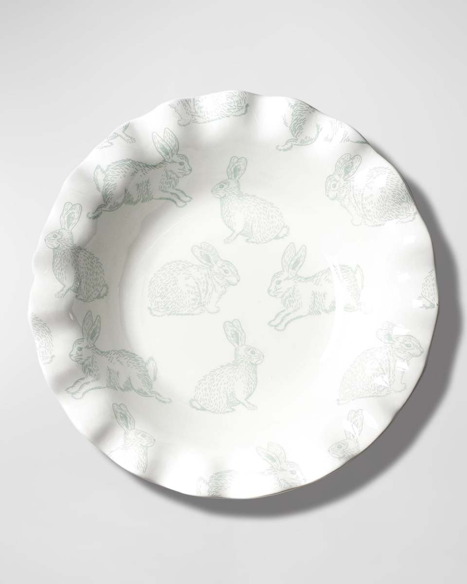 Speckled Rabbit Ruffle Best Bowl