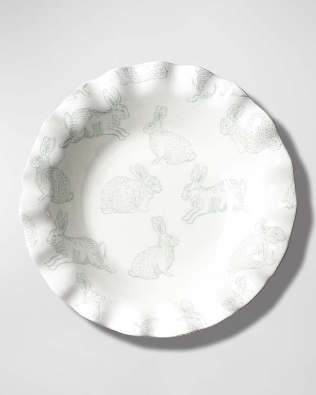 Speckled Rabbit Ruffle Best Bowl
