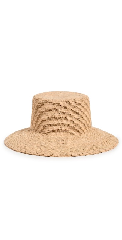 Lack Of Color The Straw Bucket Wide Hat Natural