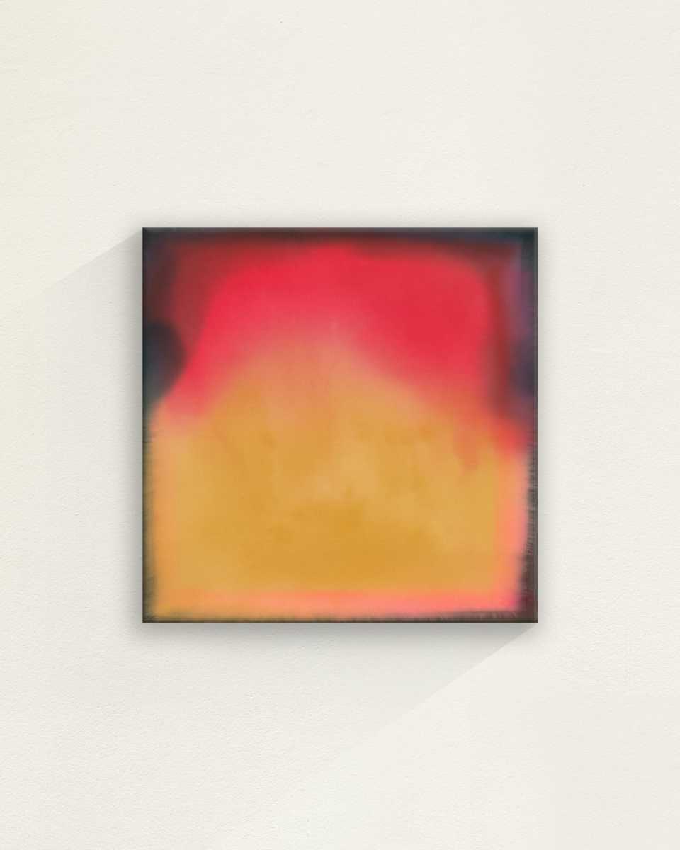 "Lava Lamp I" Giclee on Plexiglass by David Erickson, 36" Square
