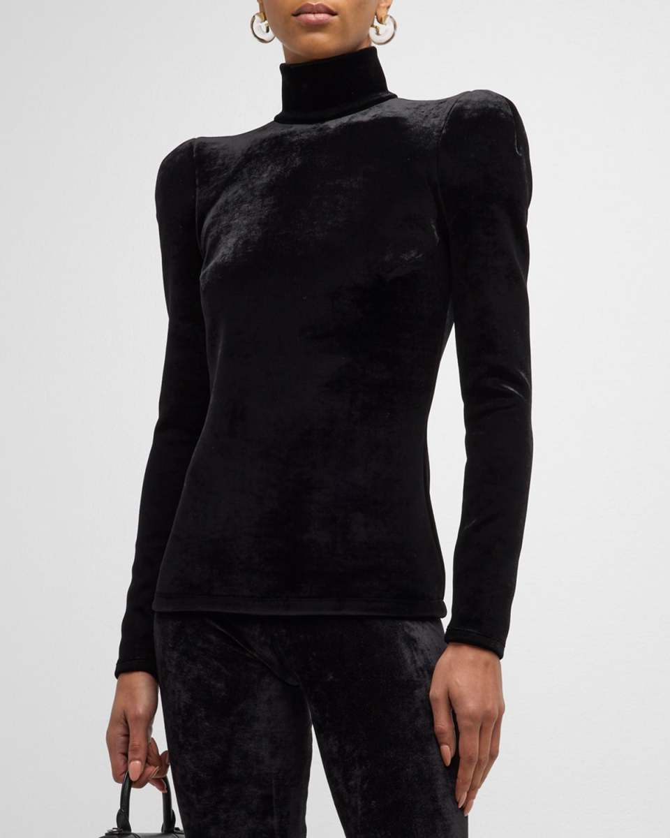Round Shoulder Turtleneck