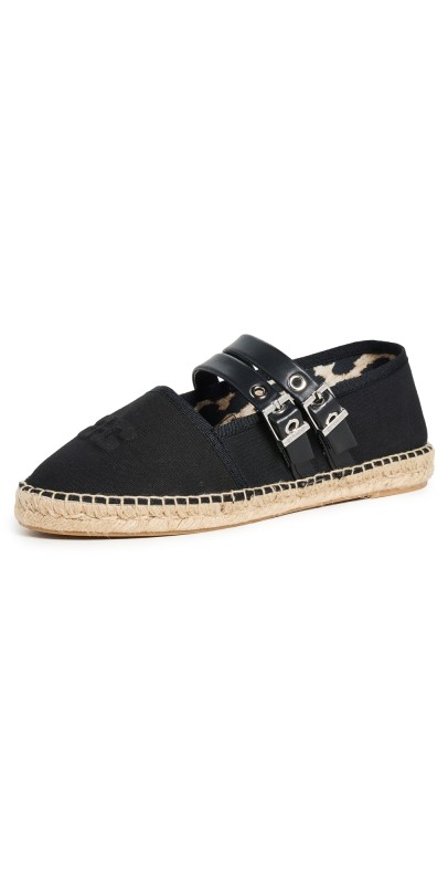GANNI Summer Espadrilles Black