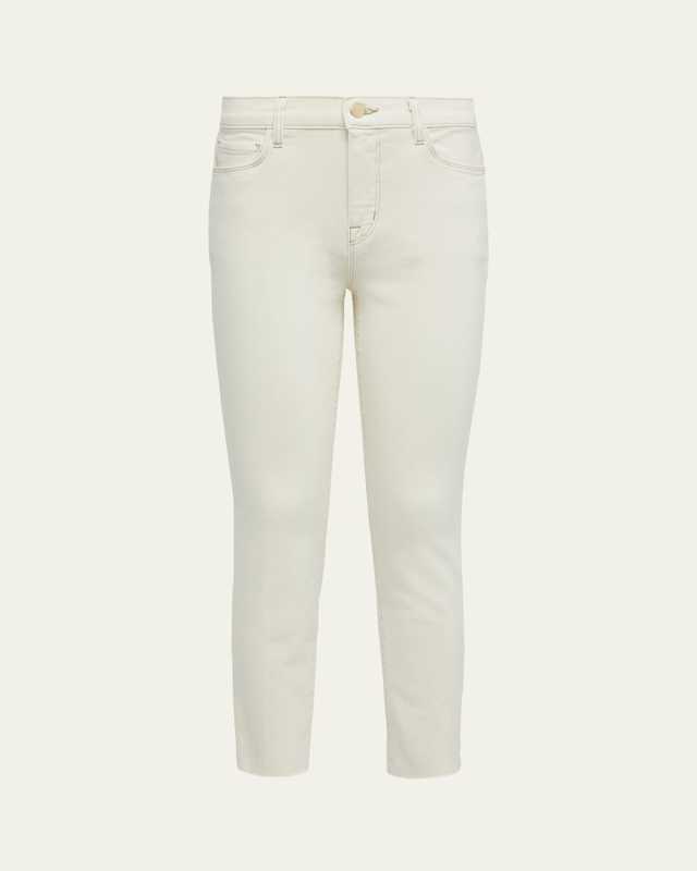 Sada High-Rise Crop Slim Jeans