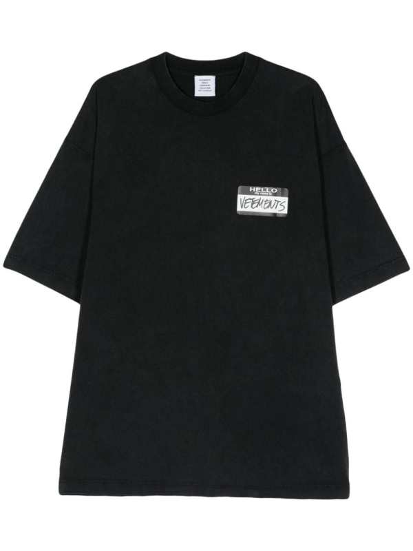 logo-print T-shirt