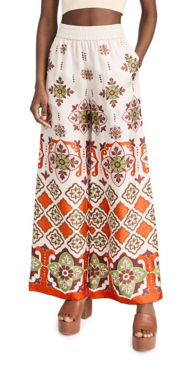 La DoubleJ Palazzo Pants Orange
