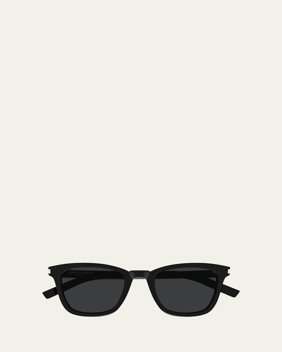 Slim Square Acetate Sunglasses