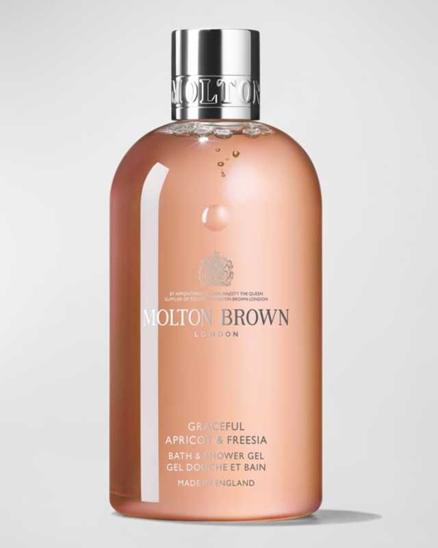 Graceful Apricot and Freesia Bath and Shower Gel, 10 oz.