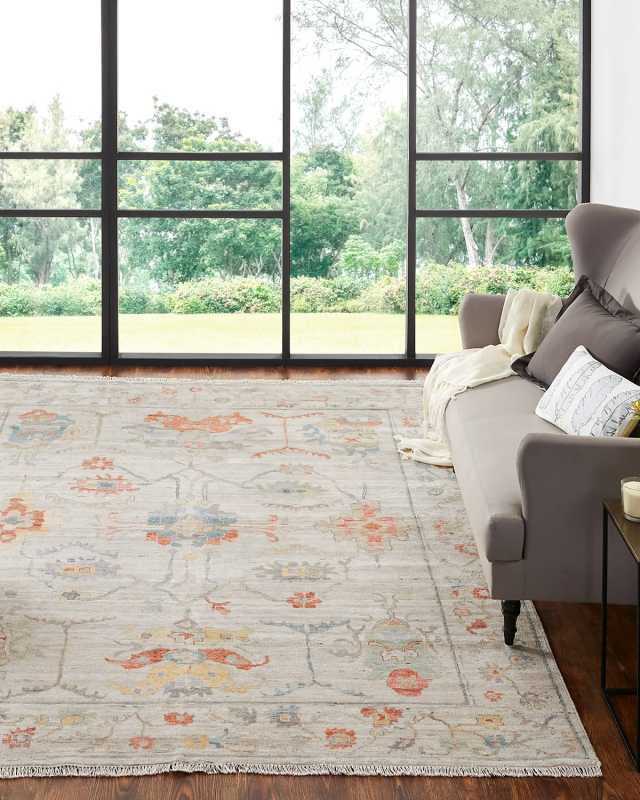 Hillcastle Hand Knotted Rug, 8' x 10'