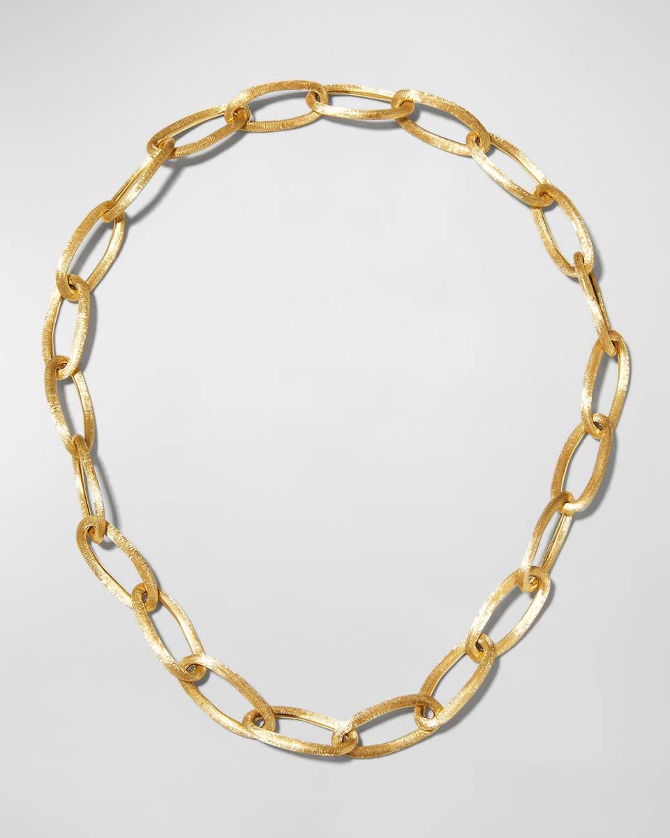 Jaipur Link 18K Yellow Gold Oval Link Necklace