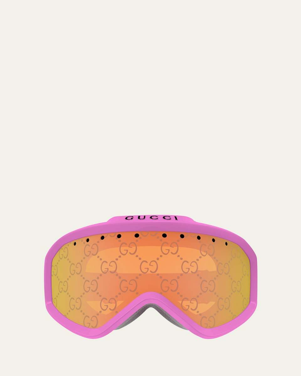 Multicolor Logo Injection Plastic Shield Sunglasses