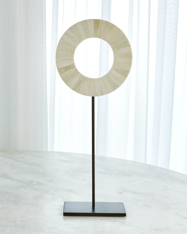 Large One Layer Mounted Ring Sculpture