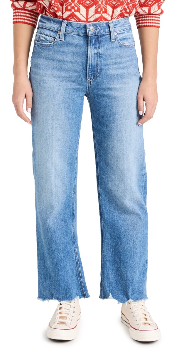 PAIGE Leenah Ankle Jeans Charming W/ Allegro Hem