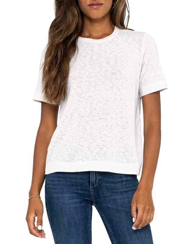 Eco Slub Wide-Hem T