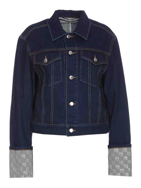 Alexander Wang Veste Casual - Bleu
