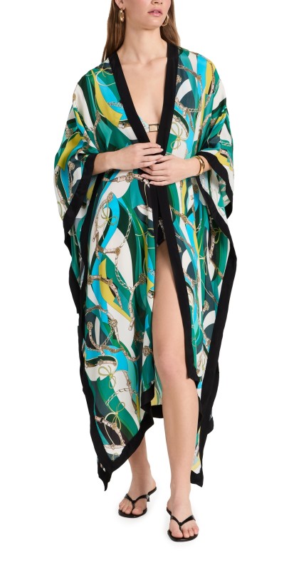 L'AGENCE Kara Coverup Multi-Belt Swirl
