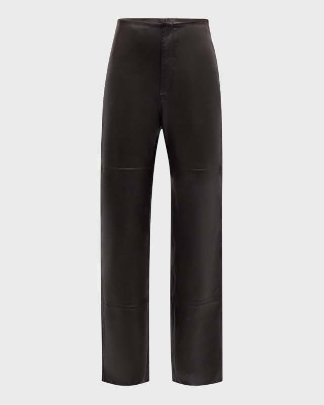Ally Leather Trousers