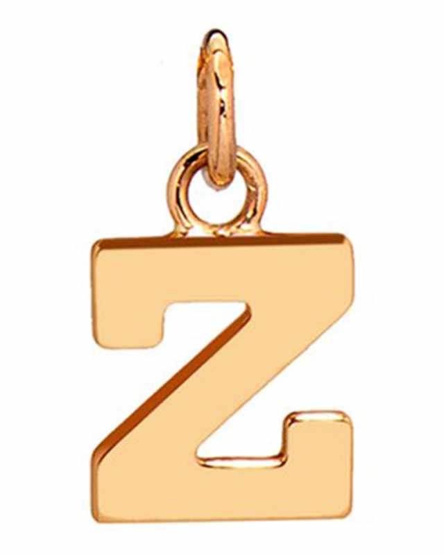 14k Gold Initial Pendant