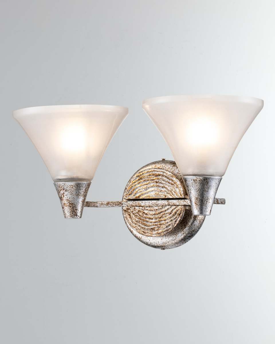 Lemoine 2-Light Bath Bar - 16"