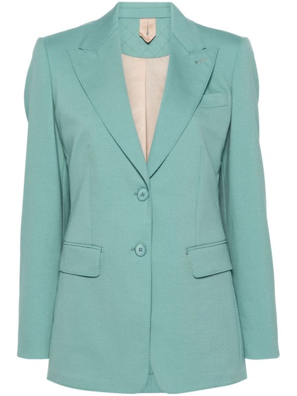 single-breasted blazer