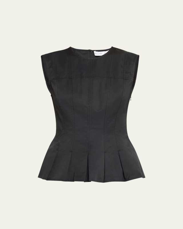 Felix Pleated Sleeveless Top