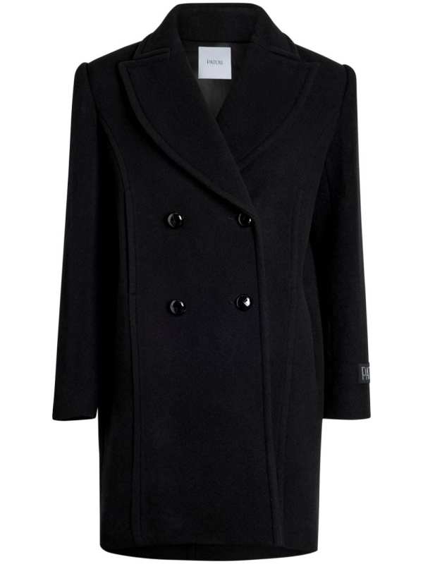 double-breasted coat