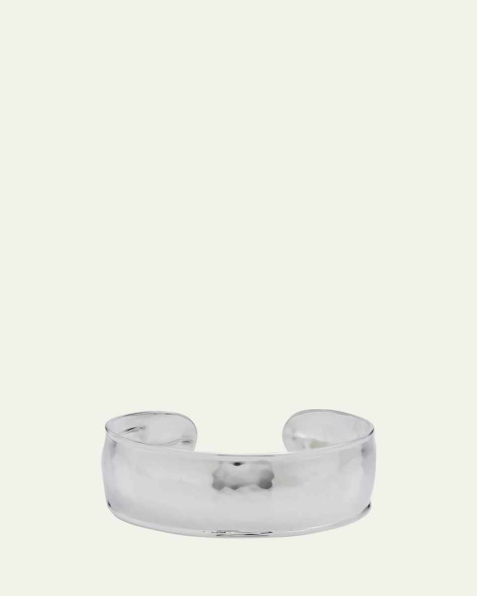 Goddess Tapered Cuff in Sterling Silver