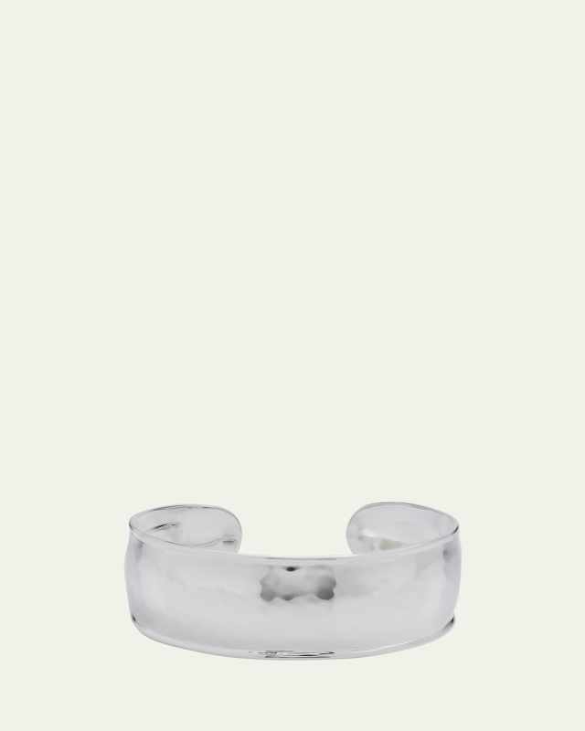 Goddess Tapered Cuff in Sterling Silver
