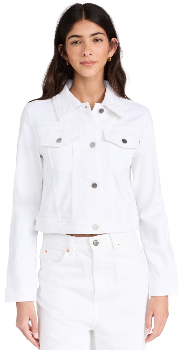 DL1961 Vika Jacket Classic Denim White (Vintage)