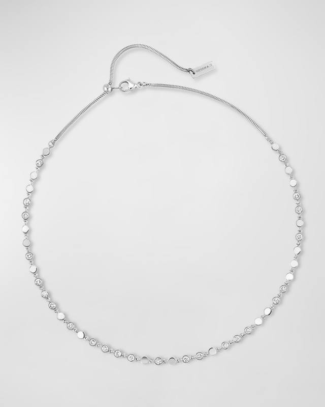 D-Vibes 18K White Gold Necklace