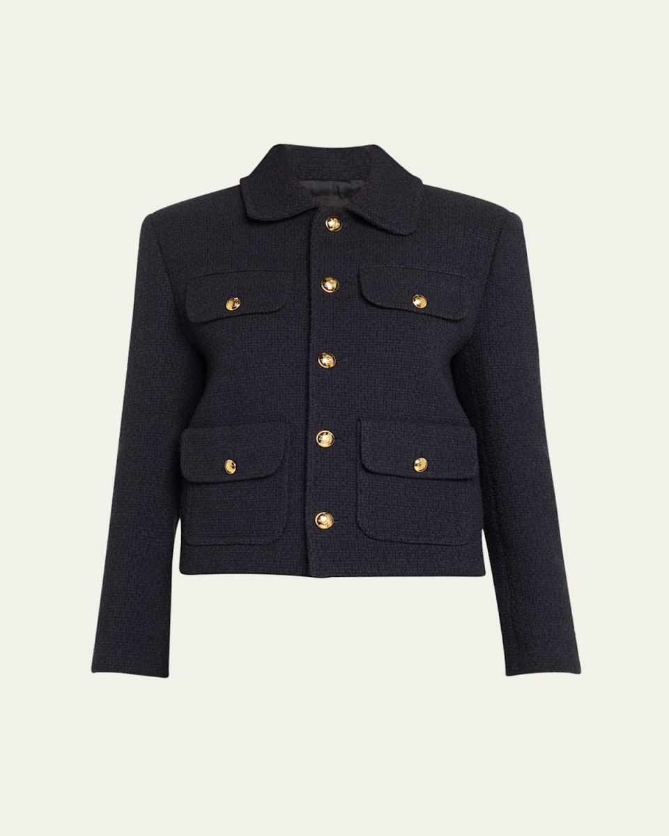 Paola Boucle Short Jacket