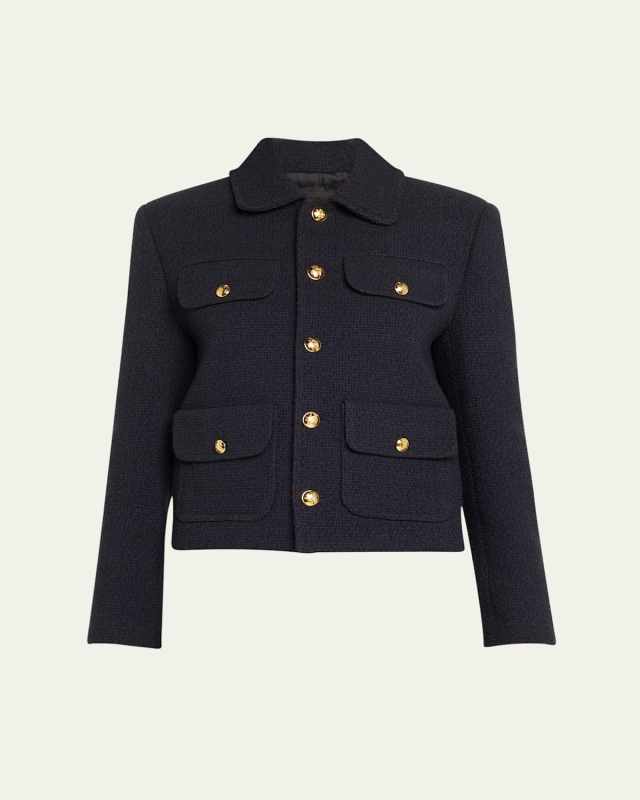 Paola Boucle Short Jacket