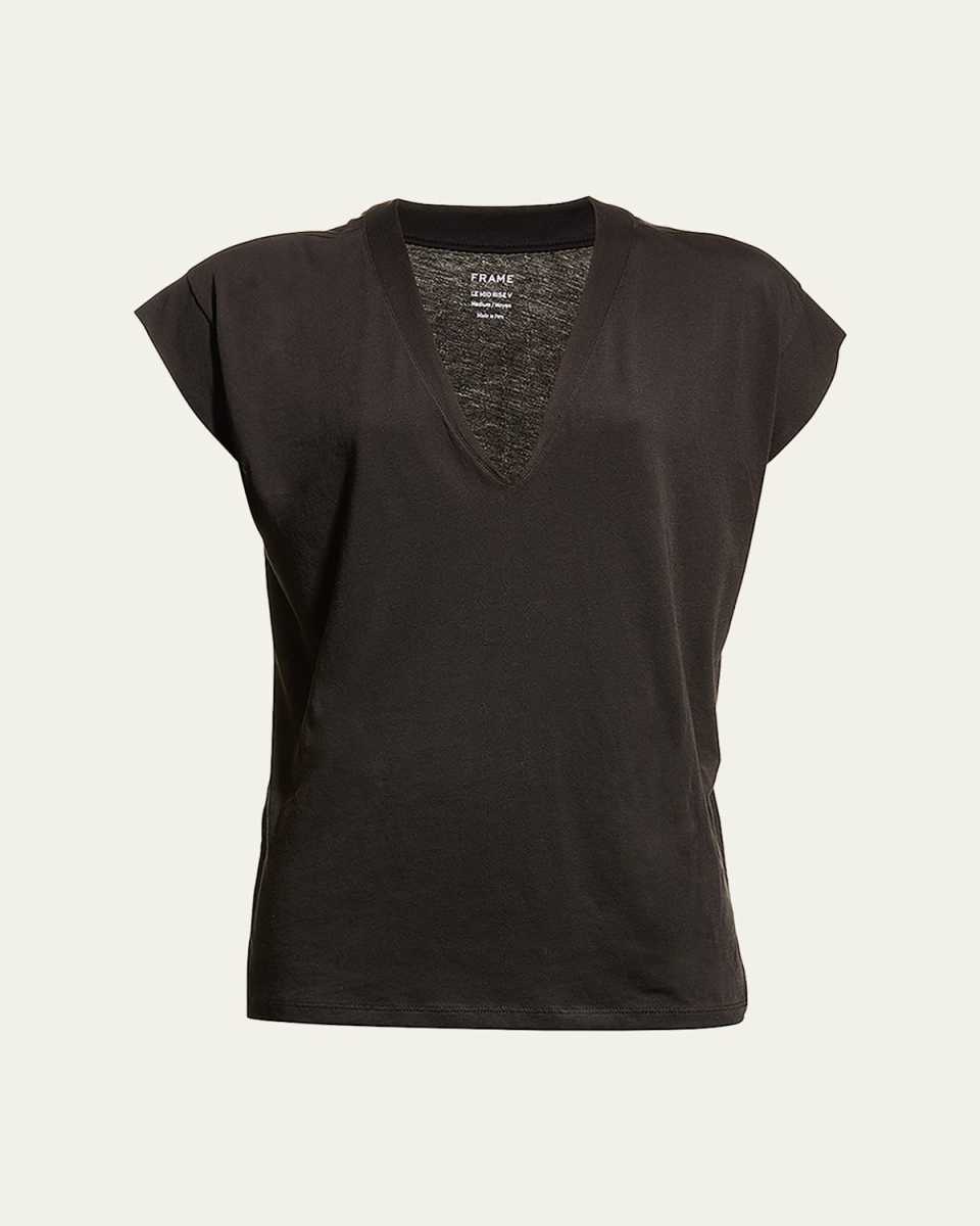 Le Mid Rise V-Neck T