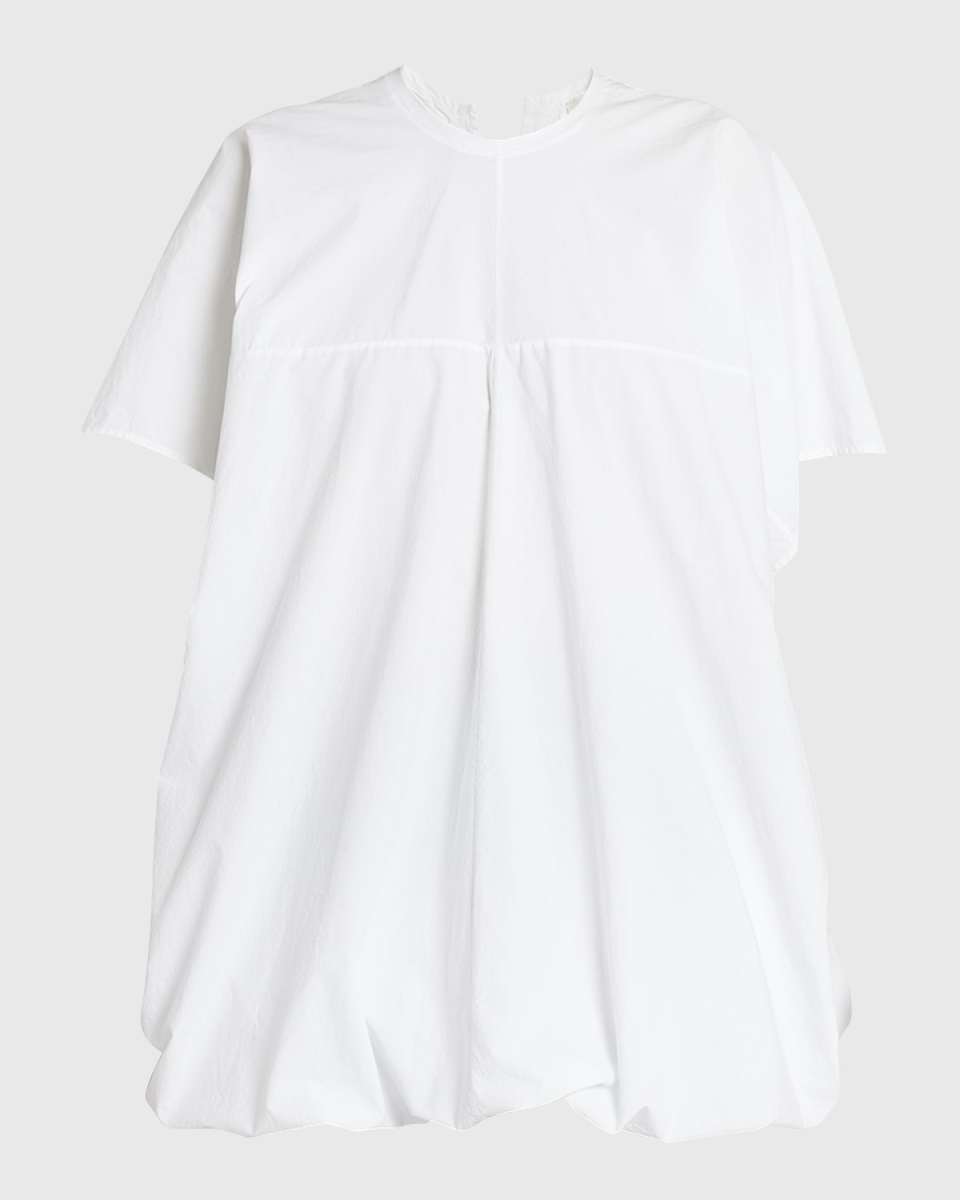 Ivio Short-Sleeve Drawstring Balloon Top