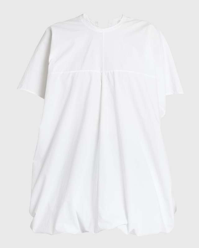Ivio Short-Sleeve Drawstring Balloon Top