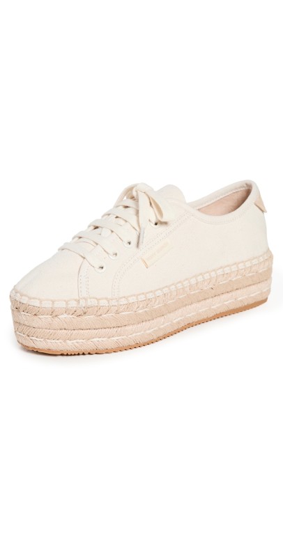 Tory Burch Seaside Oxford Espadrilles Vintage Cream
