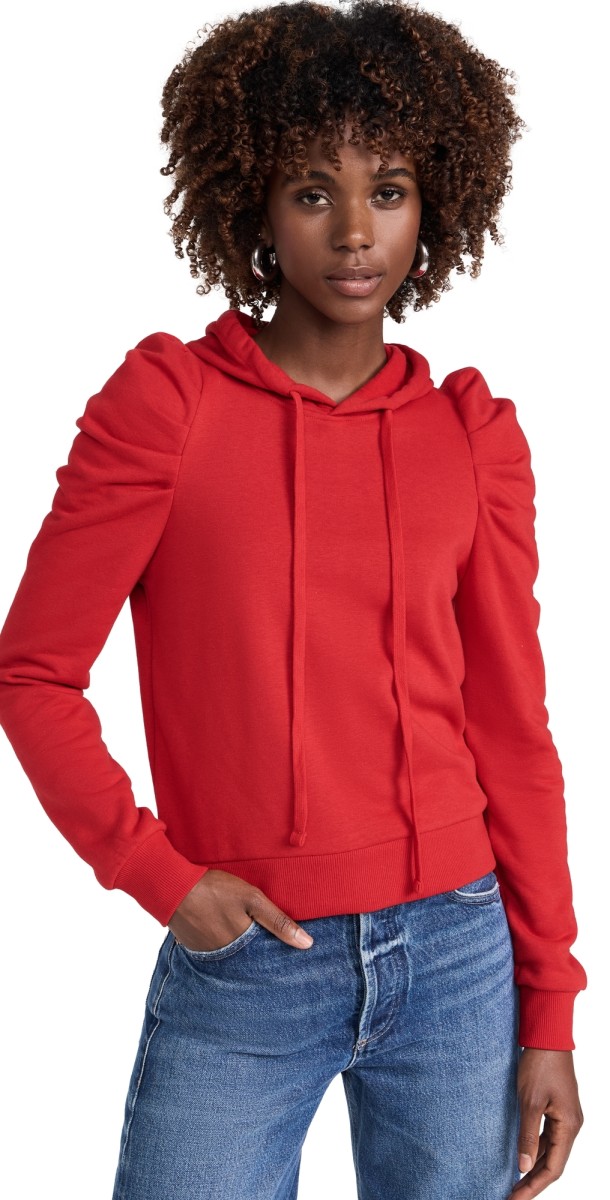 Rebecca Minkoff Janine Hoodie Lipstick