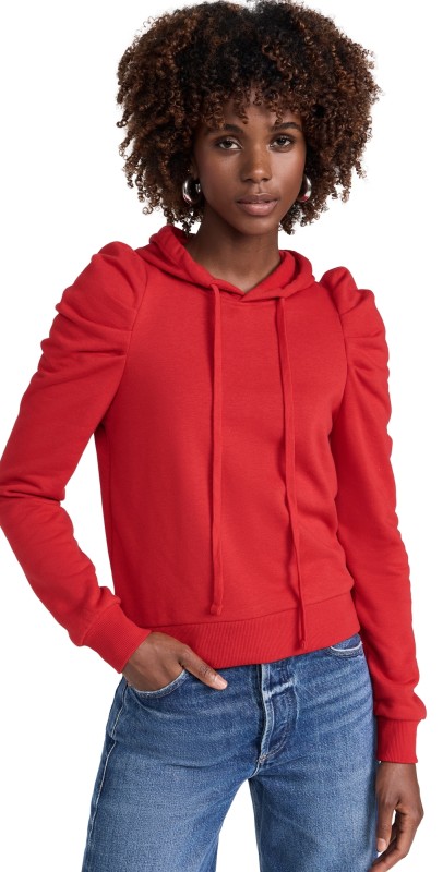 Rebecca Minkoff Janine Hoodie Lipstick