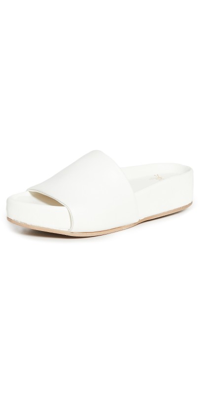 beek Pelican Sandals White/White