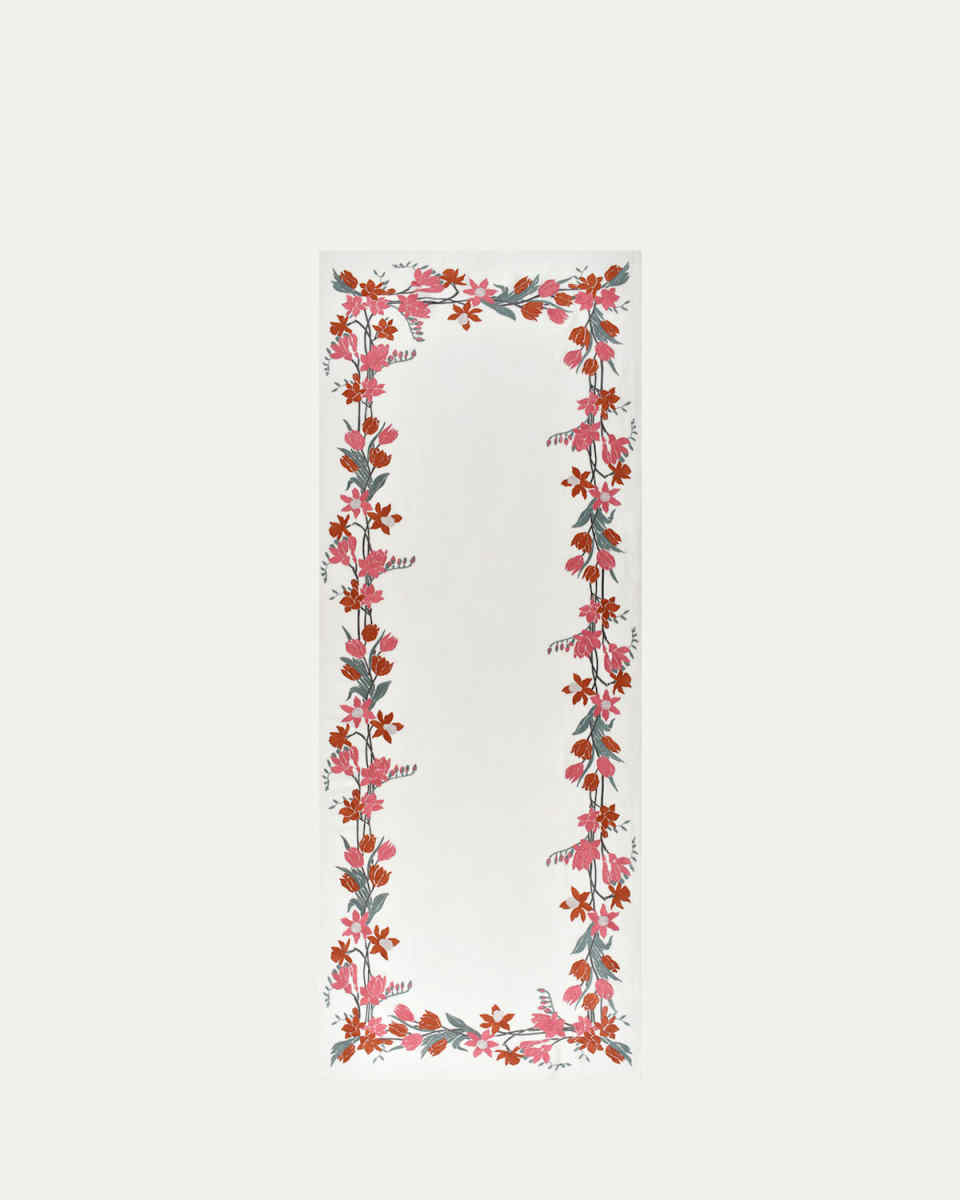 Secrets of Bloom Merino Wool Scarf