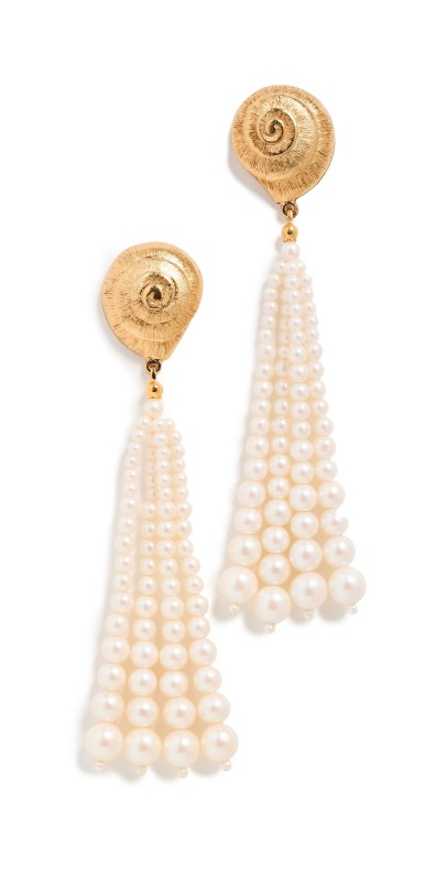 Jennifer Behr Marcelline Earrings Pearl