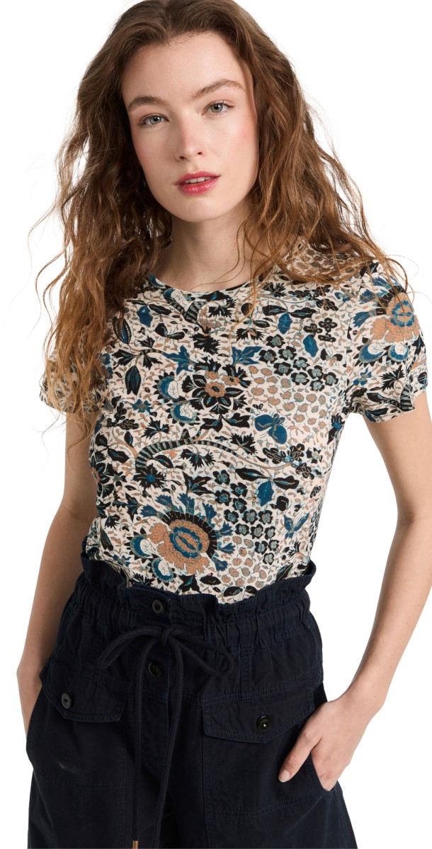 Ulla Johnson Estelle T-Shirt Clematis