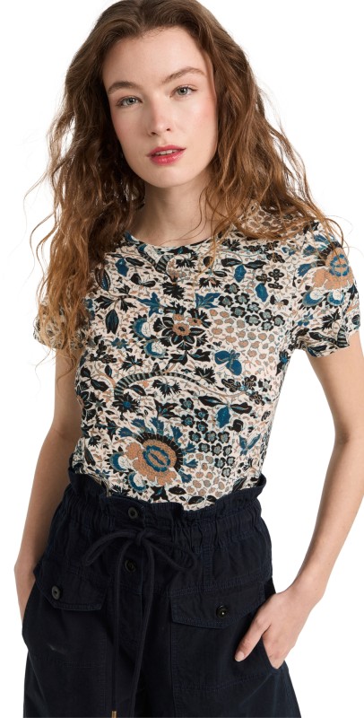 Ulla Johnson Estelle T-Shirt Clematis
