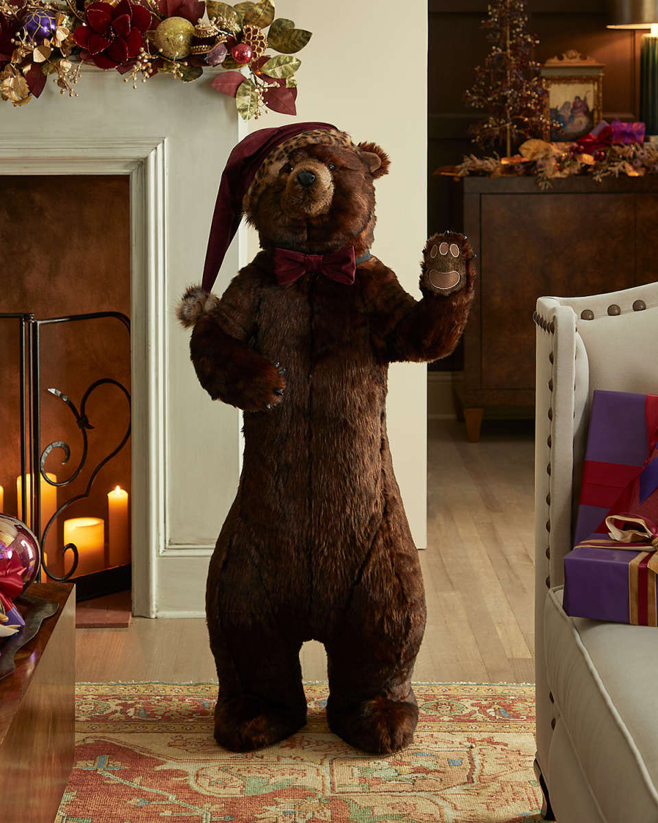 Realms of Glory Standing Cinnamon Bear, 48"