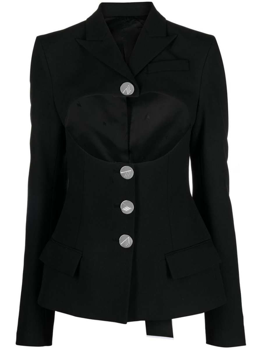 Gwenda single-breasted blazer
