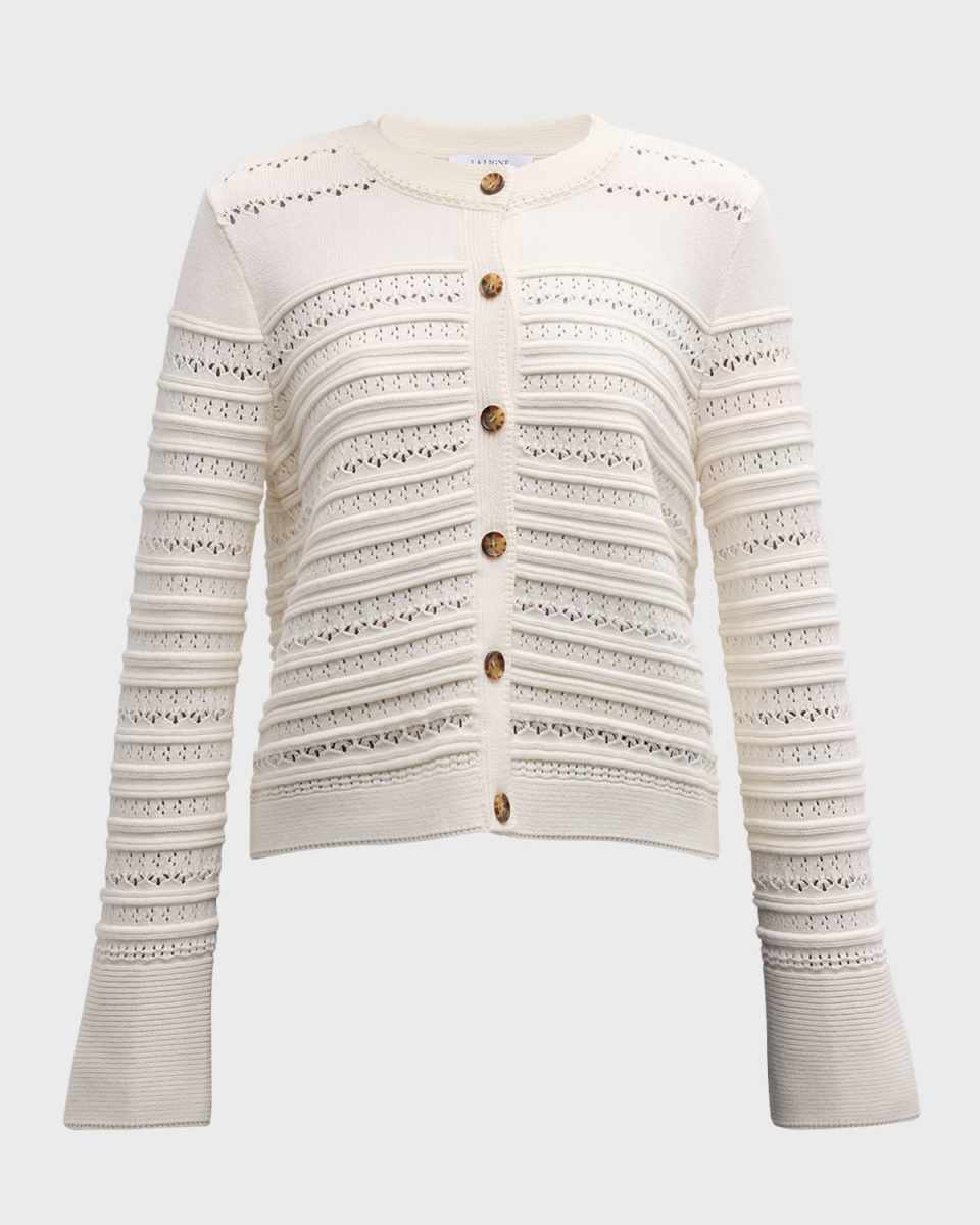 Catroux Pointelle Cardigan